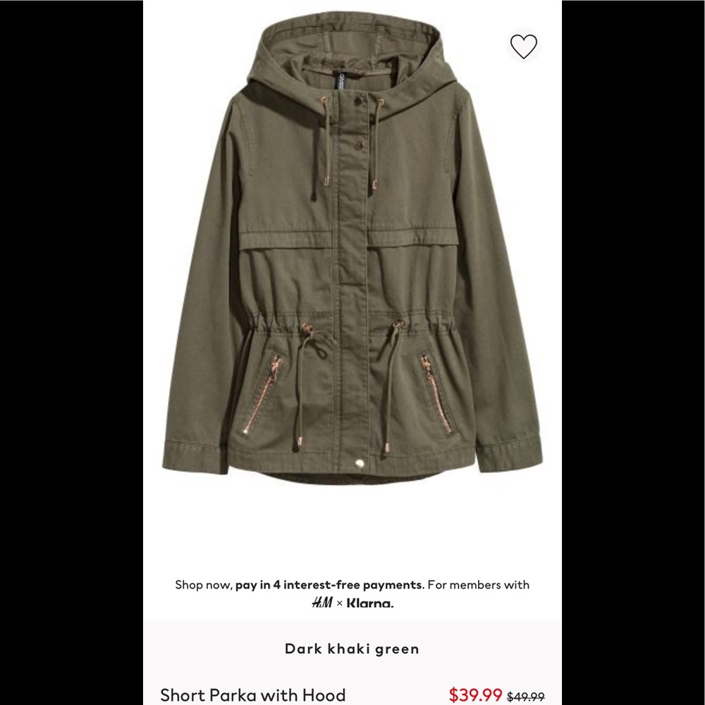 Short Parka with hood